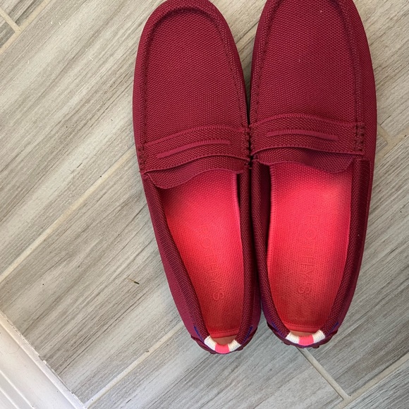 Rothy’s driver loafers Hot Pink size 12/13 with matching pink insoles! - Picture 2 of 9